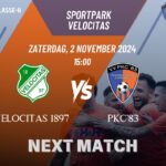 Zaterdag aanstaande de stadsderby velocitas –  pkc’83