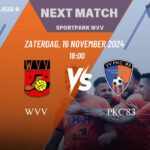 Zaterdag aanstaande wvv – pkc’83