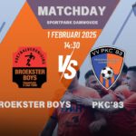 Zaterdag aanstaande broekster boys -pkc’83