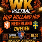 Zaterdag 20 juni NEDERLAND – ZWEDEN